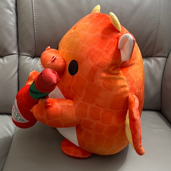 NWT - Zuru Snackles Super Sized 14” Dragon Tabasco Plush - Rare Find - Picture 4 of 8